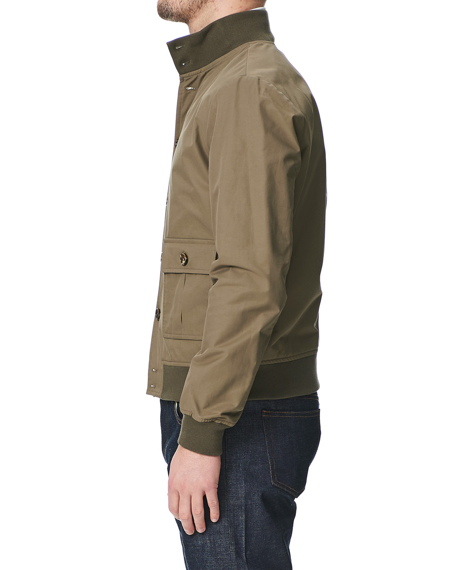Herr | Jackor | Valstar | Valstarino Water Repellent Cotton Jacket Olive