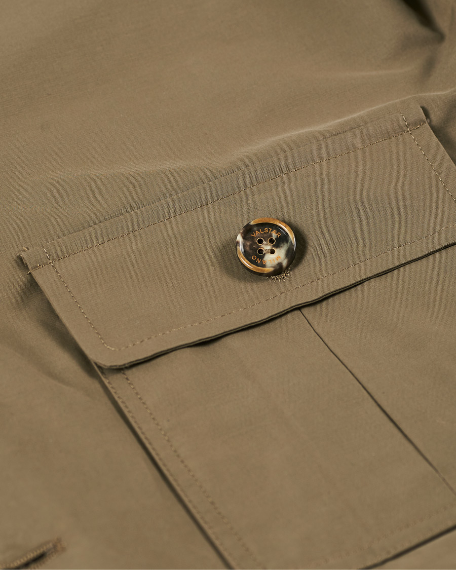 Herr | Jackor | Valstar | Valstarino Water Repellent Cotton Jacket Olive
