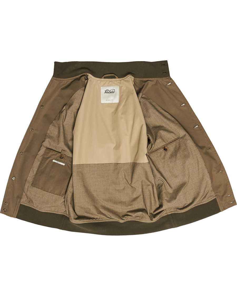 Herr | Jackor | Valstar | Valstarino Water Repellent Cotton Jacket Olive
