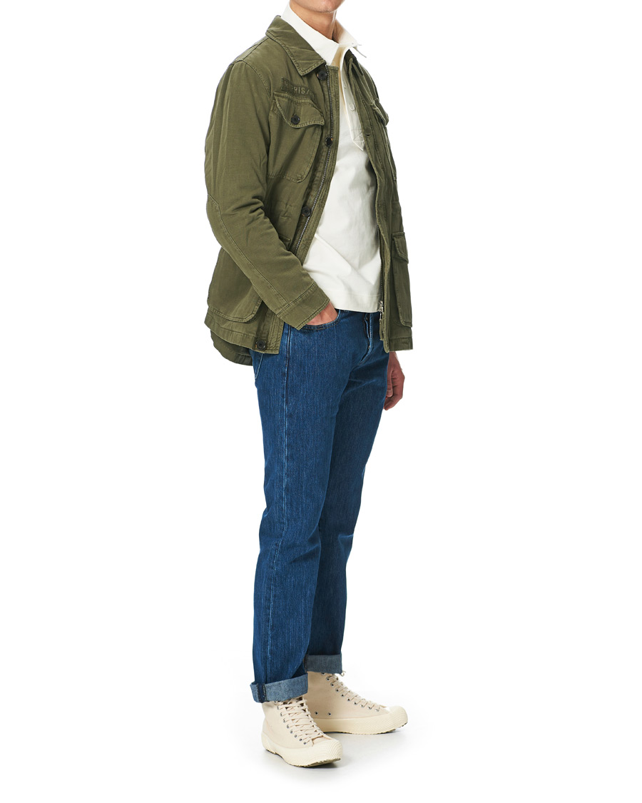 Herr | Superga Artifact MS Japanese Canvas High Sneaker White Mastice | Superga | Artifact MS Japanese Canvas High Sneaker White Mastice