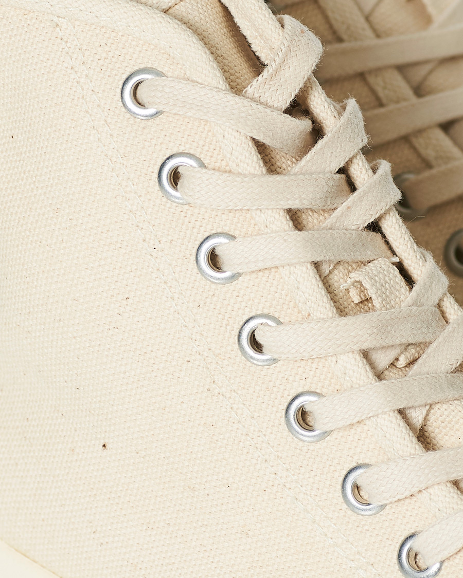 Herr | Superga Artifact MS Japanese Canvas High Sneaker White Mastice | Superga | Artifact MS Japanese Canvas High Sneaker White Mastice