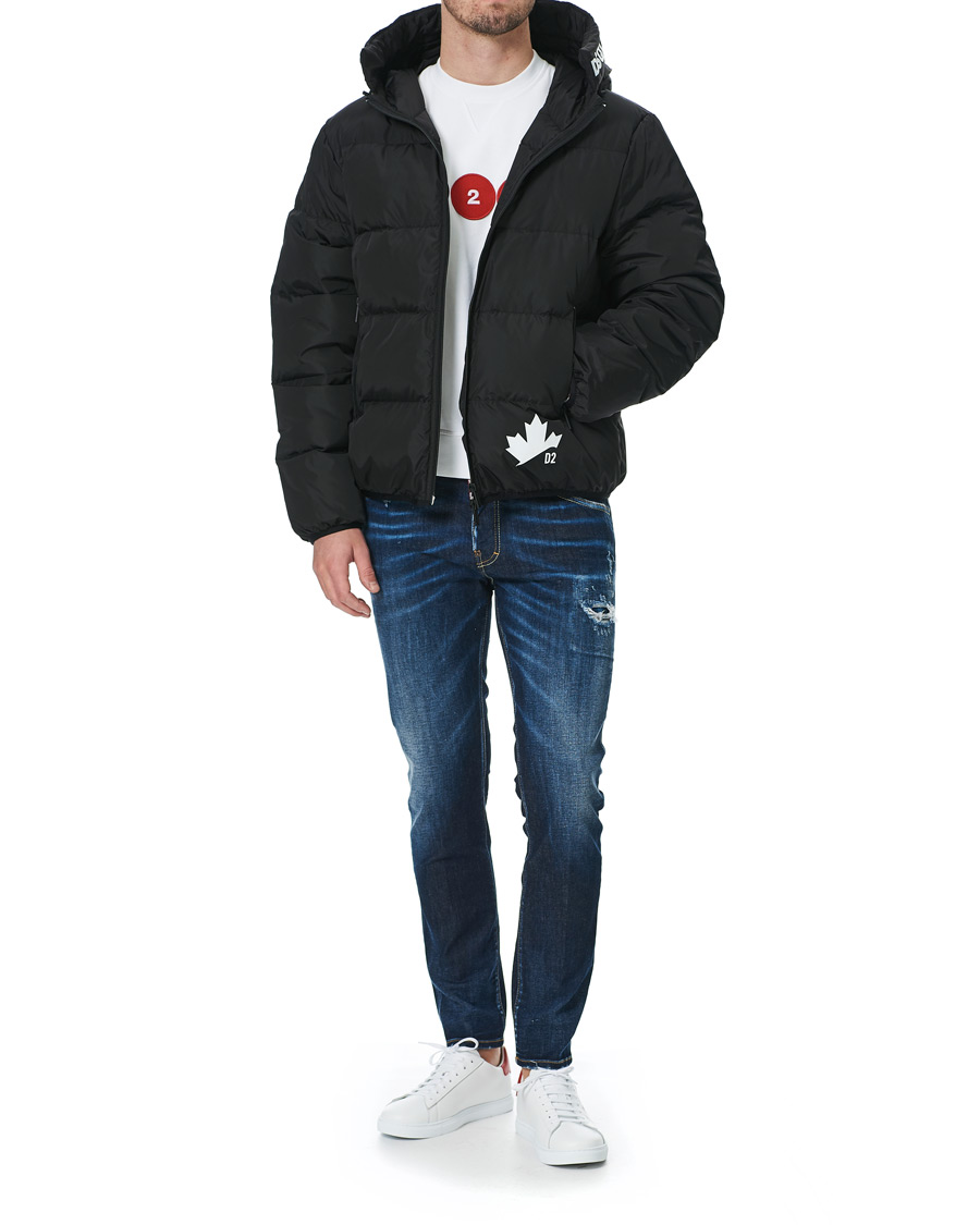 Herr | Jackor | Dsquared2 | Down Hooded Jacket Black