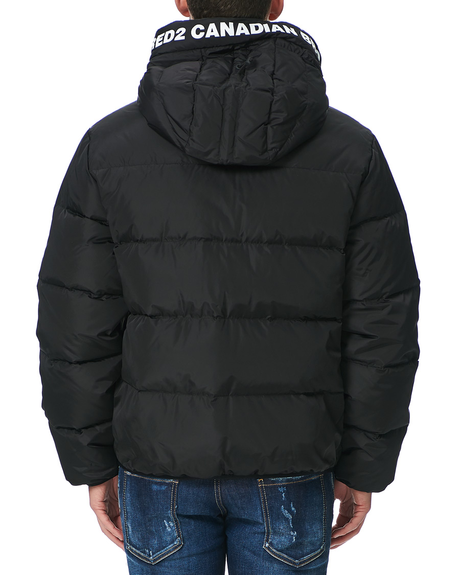 Herr | Jackor | Dsquared2 | Down Hooded Jacket Black