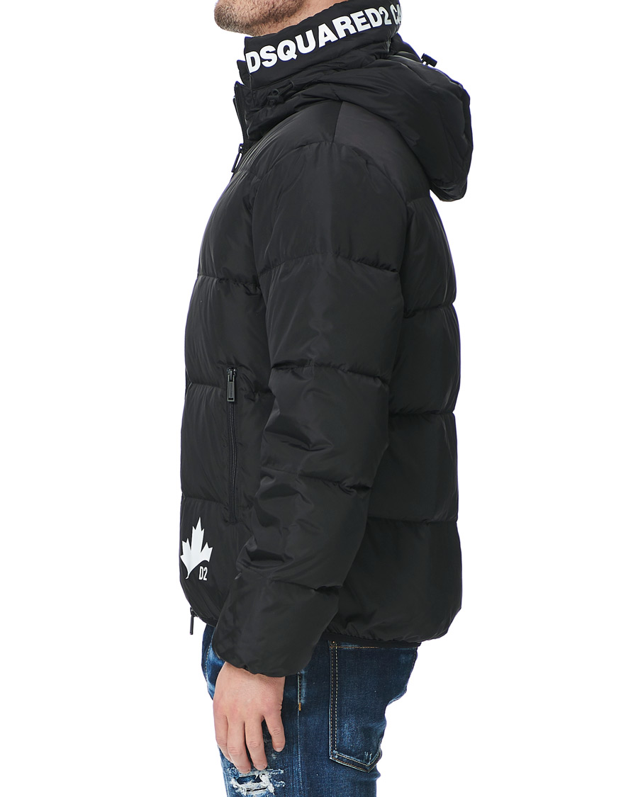 Herr | Jackor | Dsquared2 | Down Hooded Jacket Black
