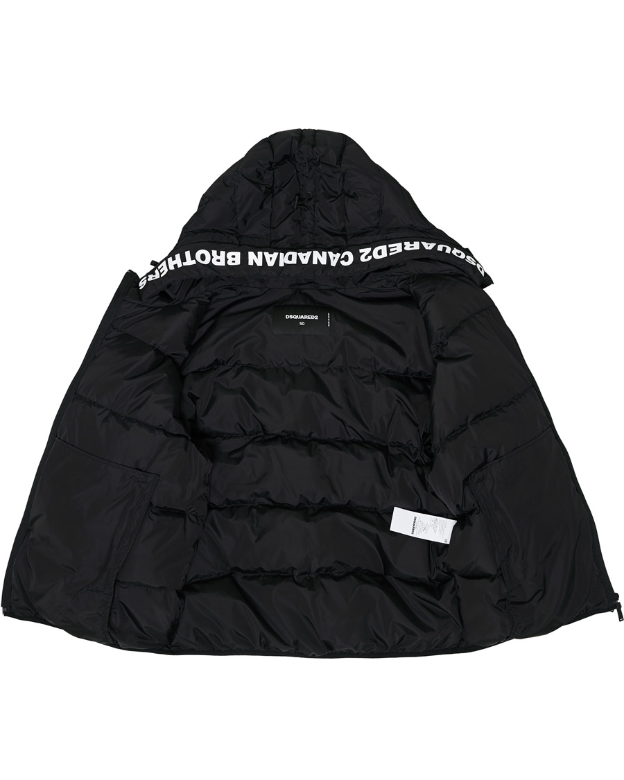 Herr | Jackor | Dsquared2 | Down Hooded Jacket Black