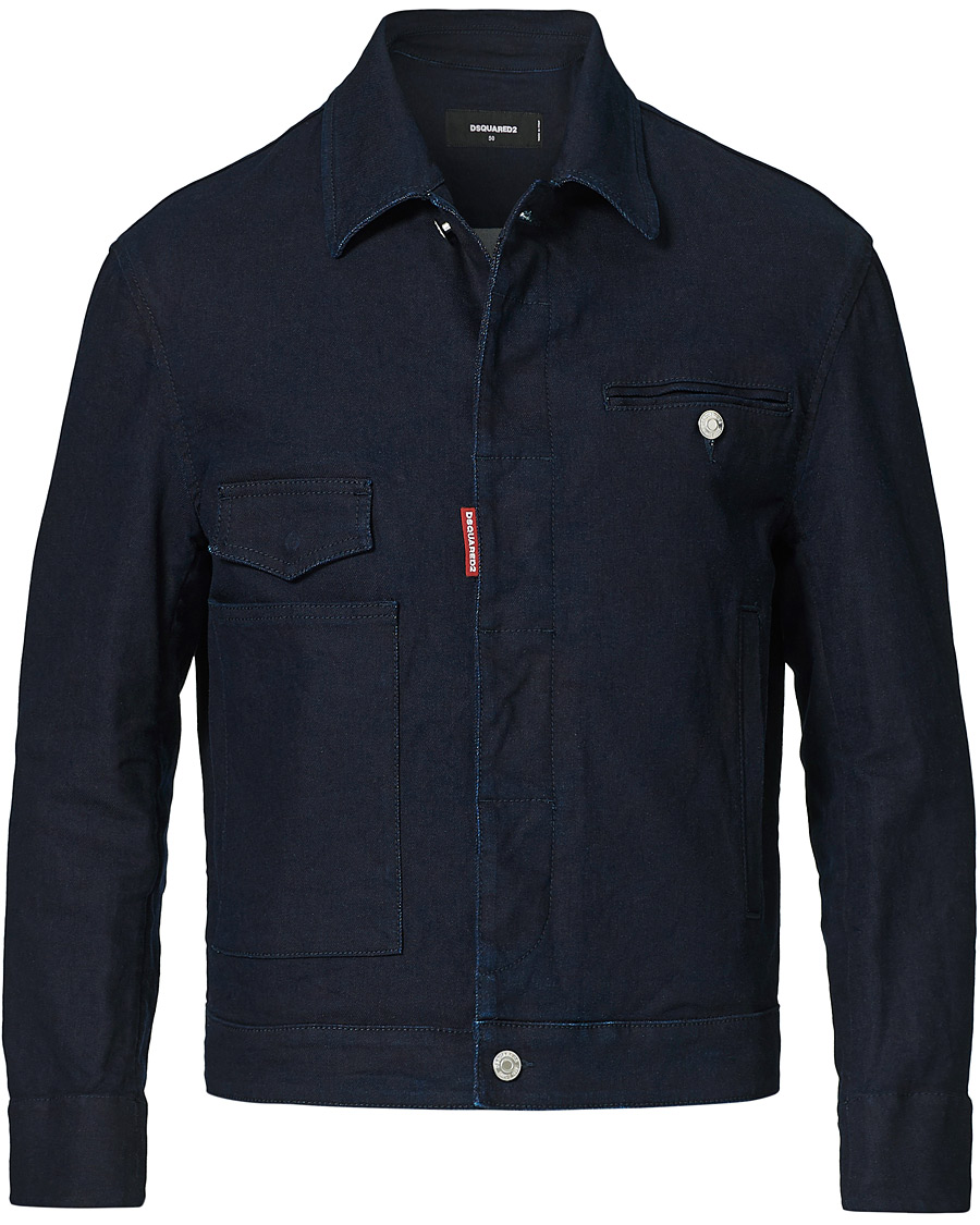 Herr | Jackor | Dsquared2 | Aviator Jacket Blue