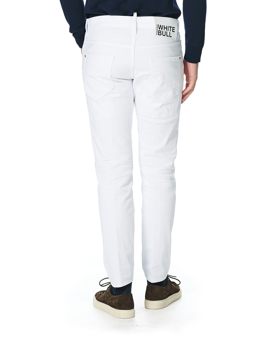 Herr | Jeans | Dsquared2 | Skater Jeans White
