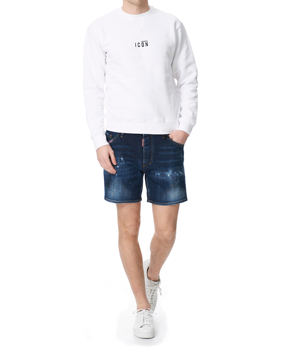Herr | Shorts | Dsquared2 | Dan Commando Denim Shorts Blue