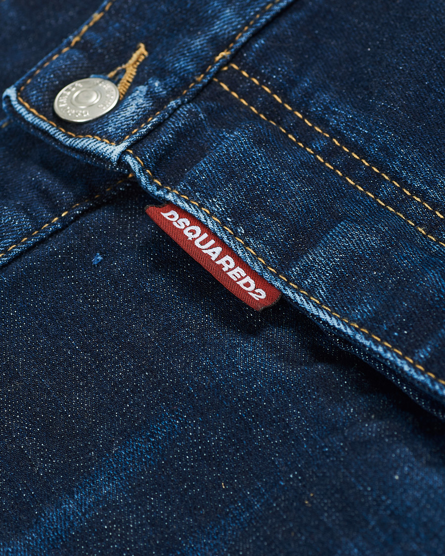 Herr | Shorts | Dsquared2 | Dan Commando Denim Shorts Blue