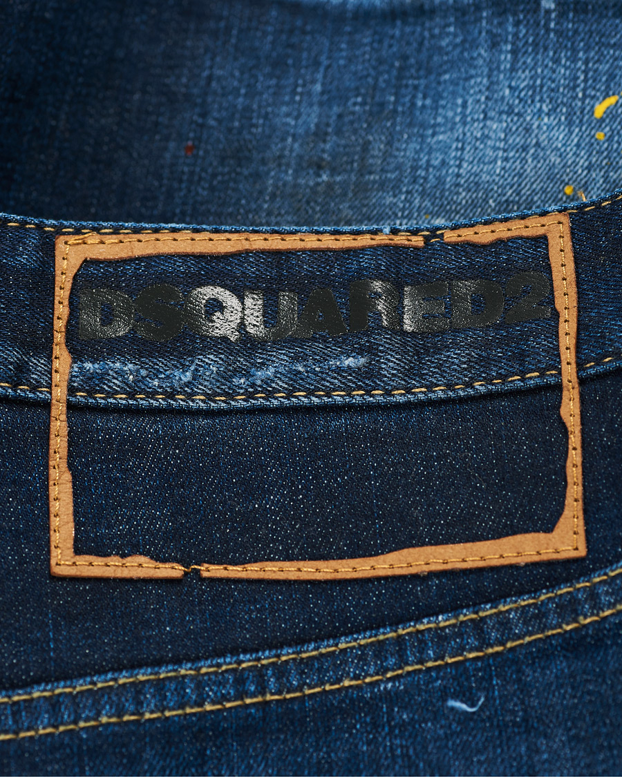 Herr | Shorts | Dsquared2 | Dan Commando Denim Shorts Blue