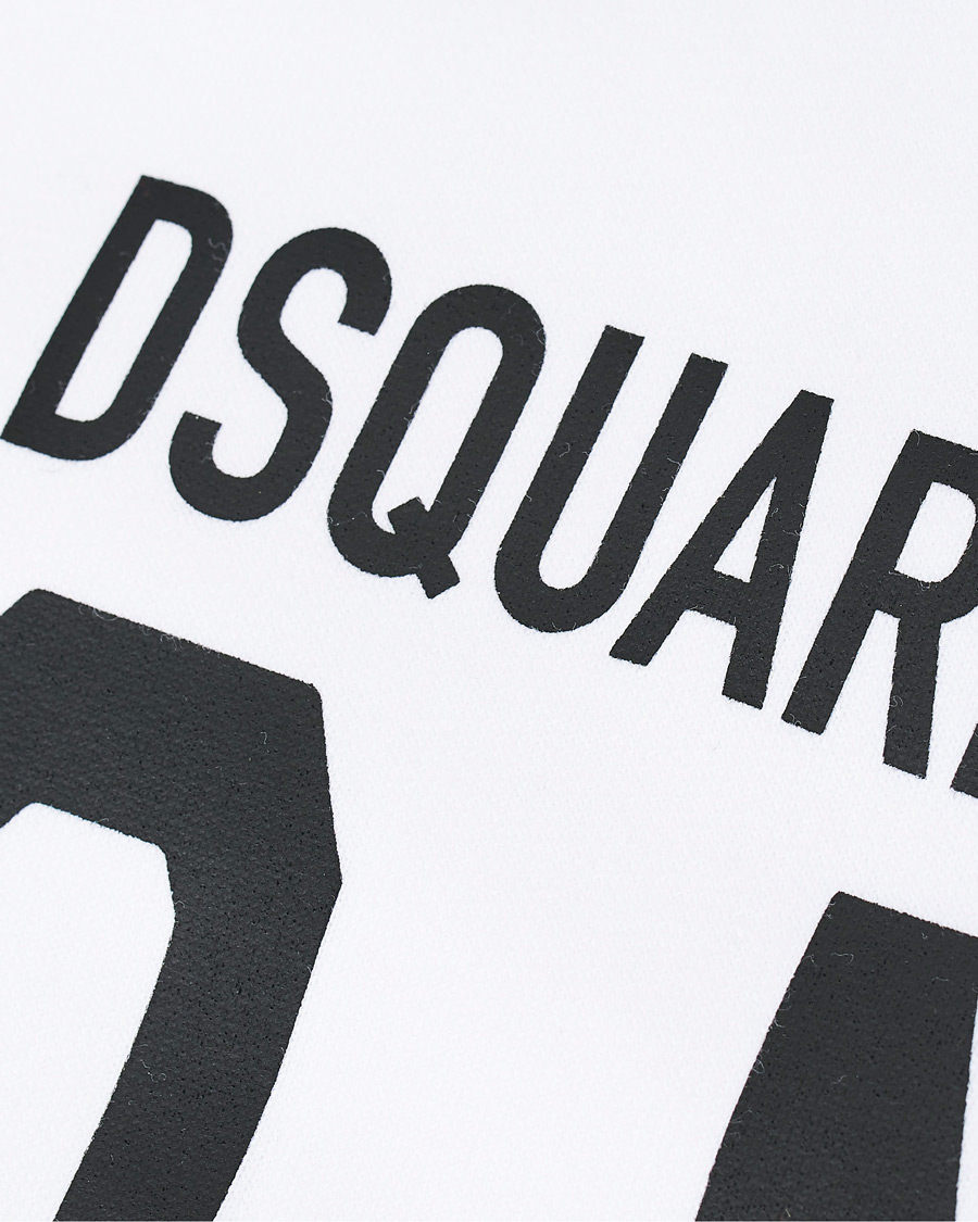 Herr | Tröjor | Dsquared2 | Icon Hoodie White