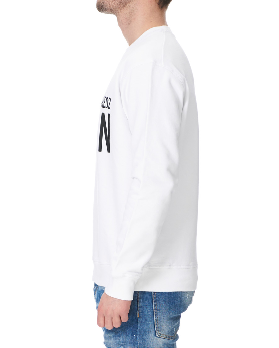 Herr | Tröjor | Dsquared2 | Icon Sweatshirt White