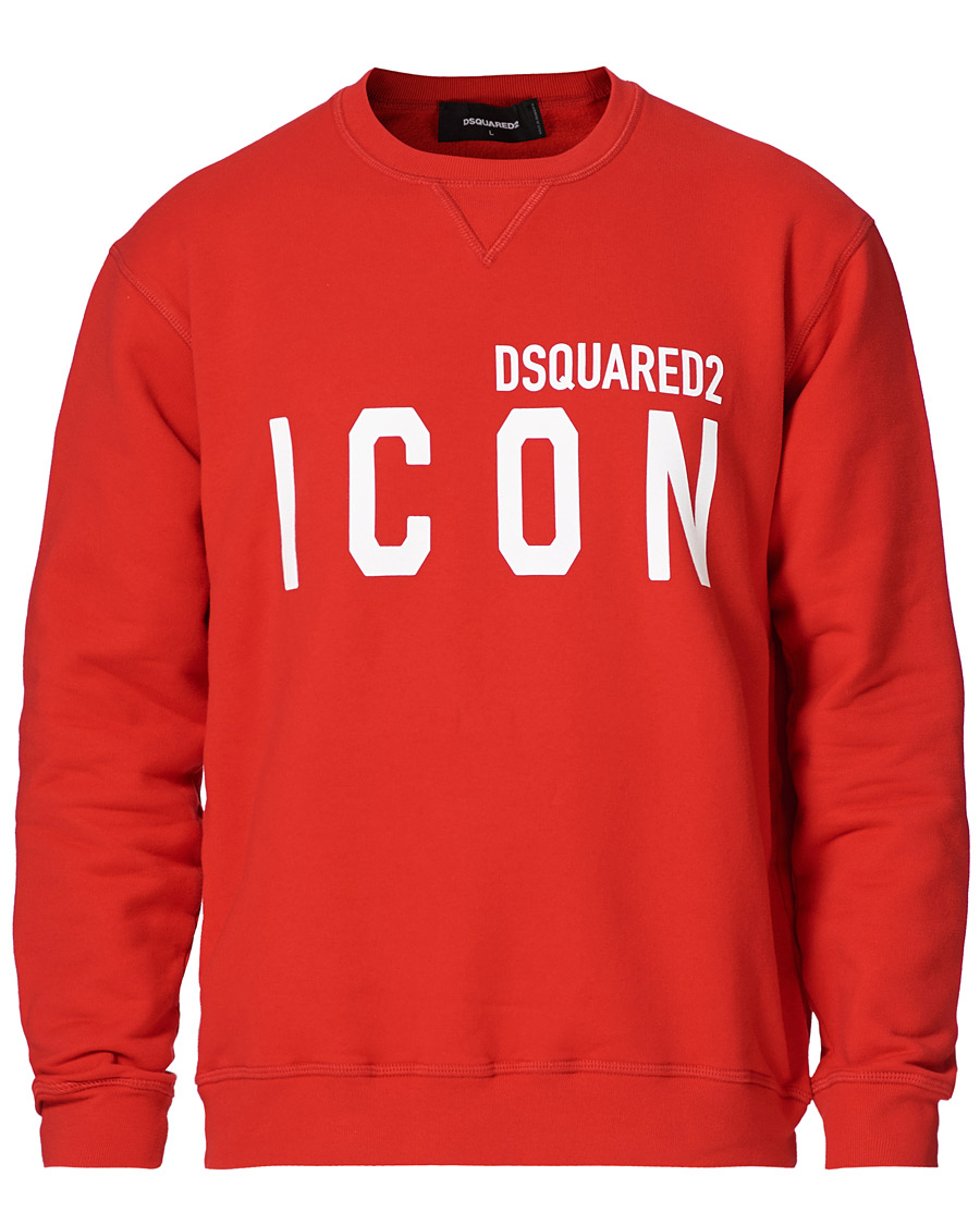 Herr | Tröjor | Dsquared2 | Icon Sweatshirt Red
