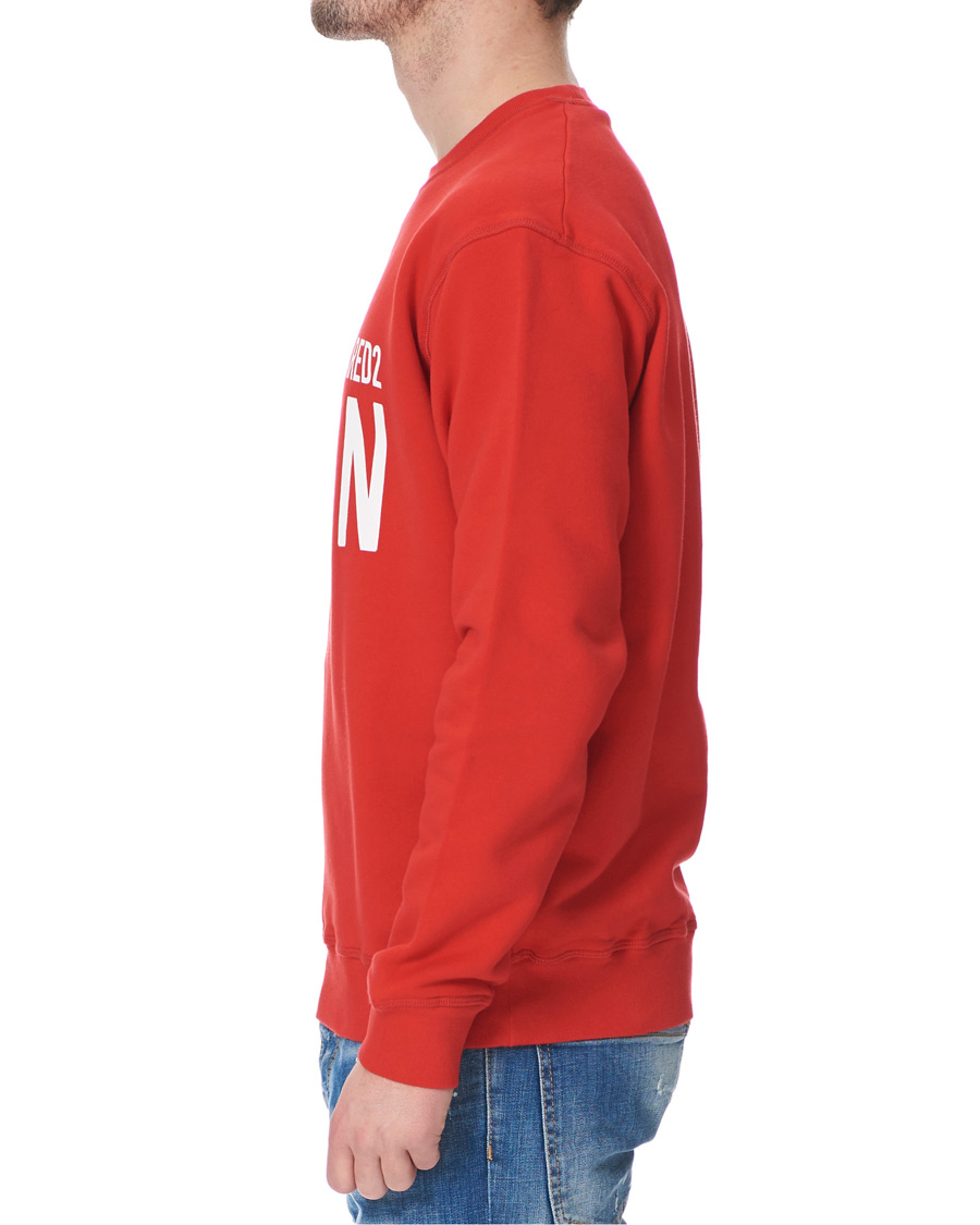 Herr | Tröjor | Dsquared2 | Icon Sweatshirt Red