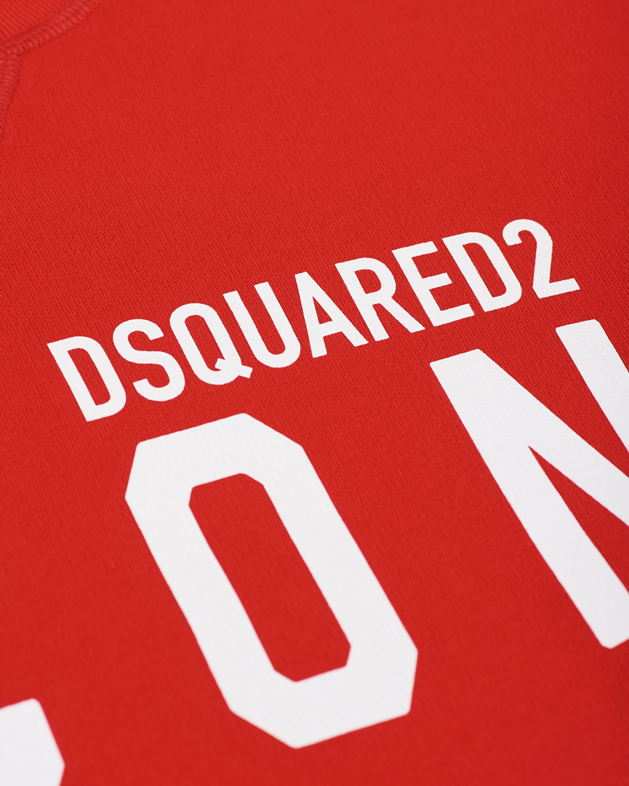 Herr | Tröjor | Dsquared2 | Icon Sweatshirt Red