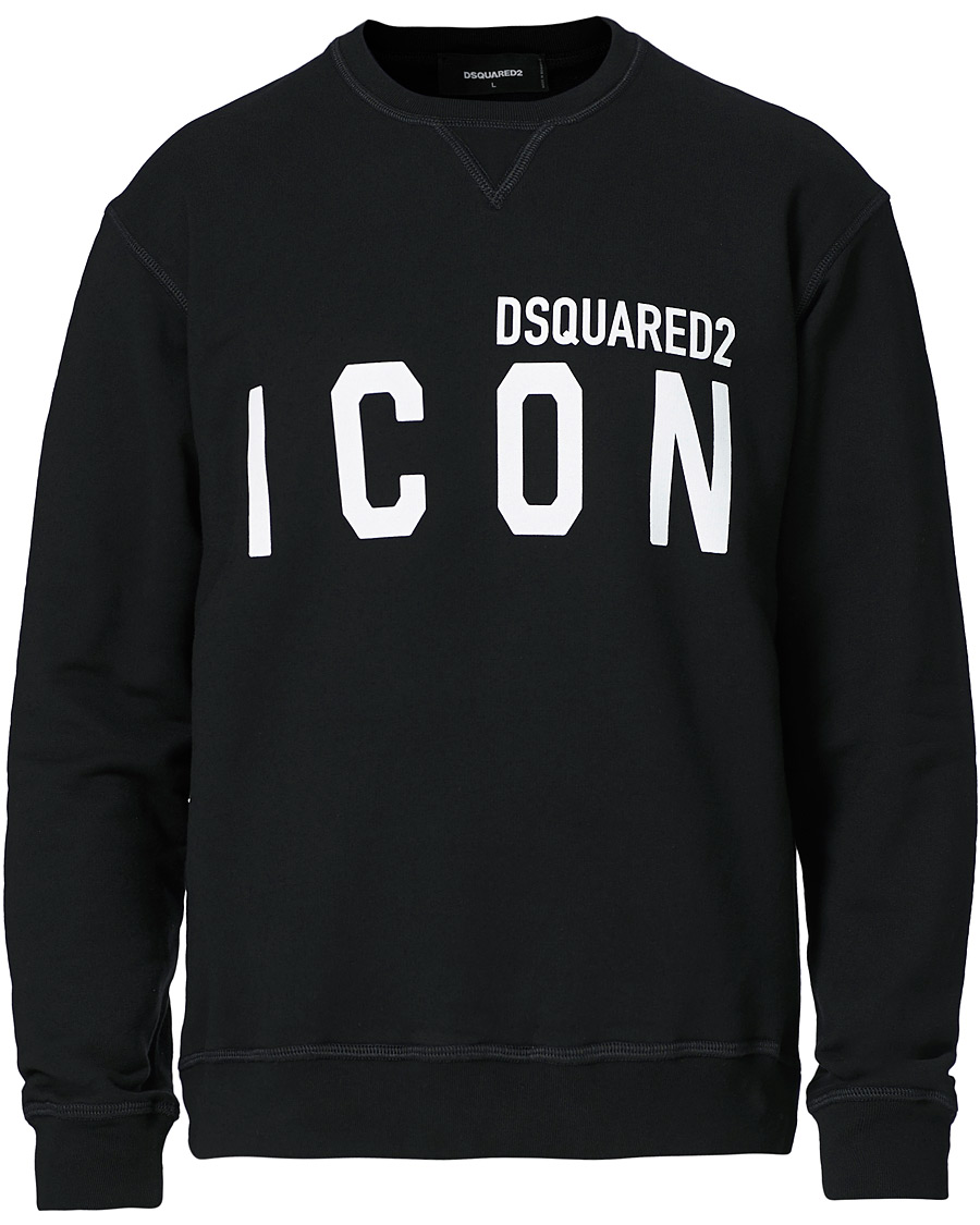 Herr | Tröjor | Dsquared2 | Icon Sweatshirt Black