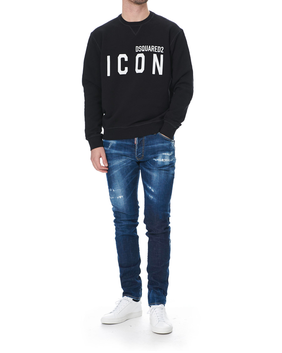 Herr | Tröjor | Dsquared2 | Icon Sweatshirt Black