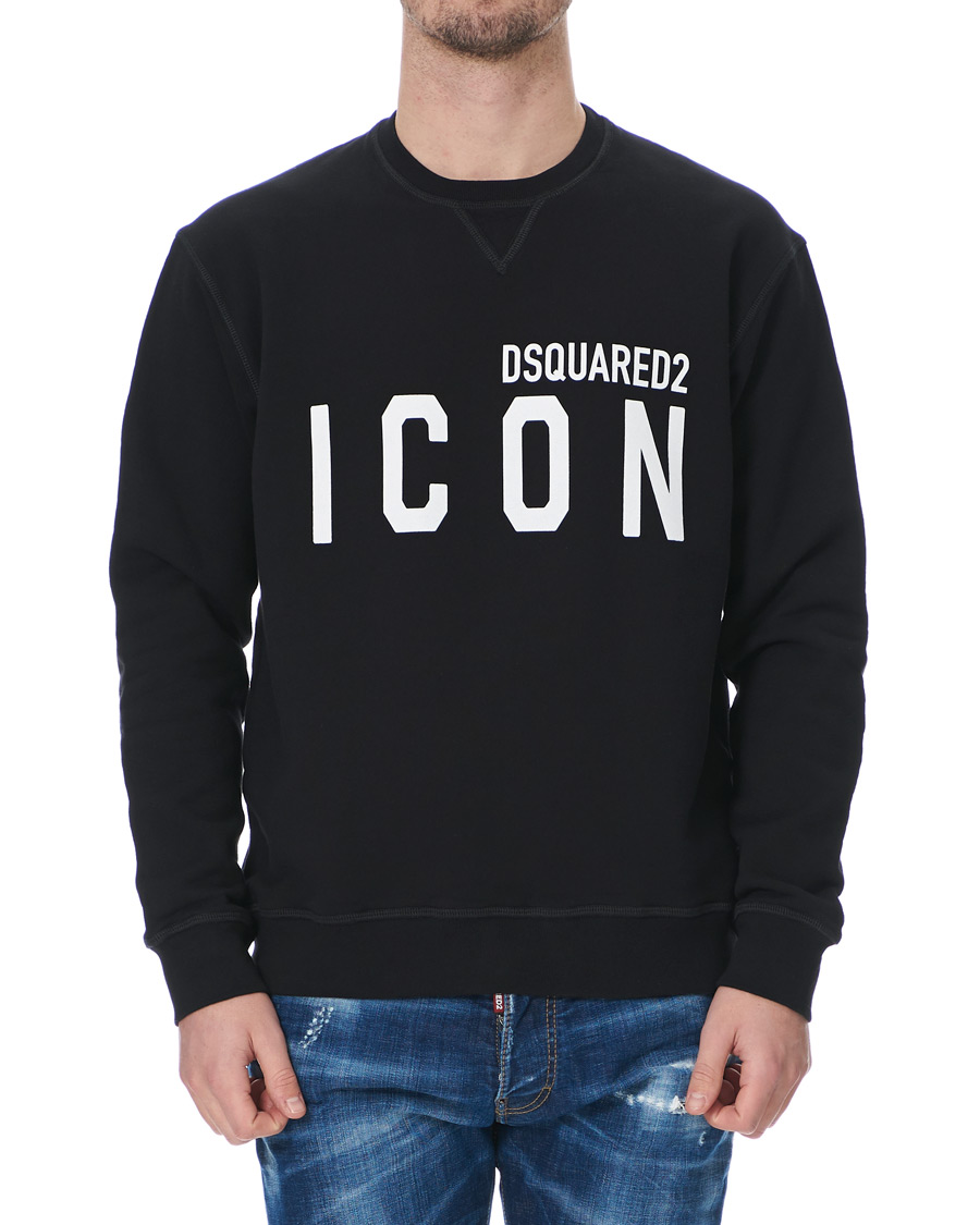 Herr | Tröjor | Dsquared2 | Icon Sweatshirt Black