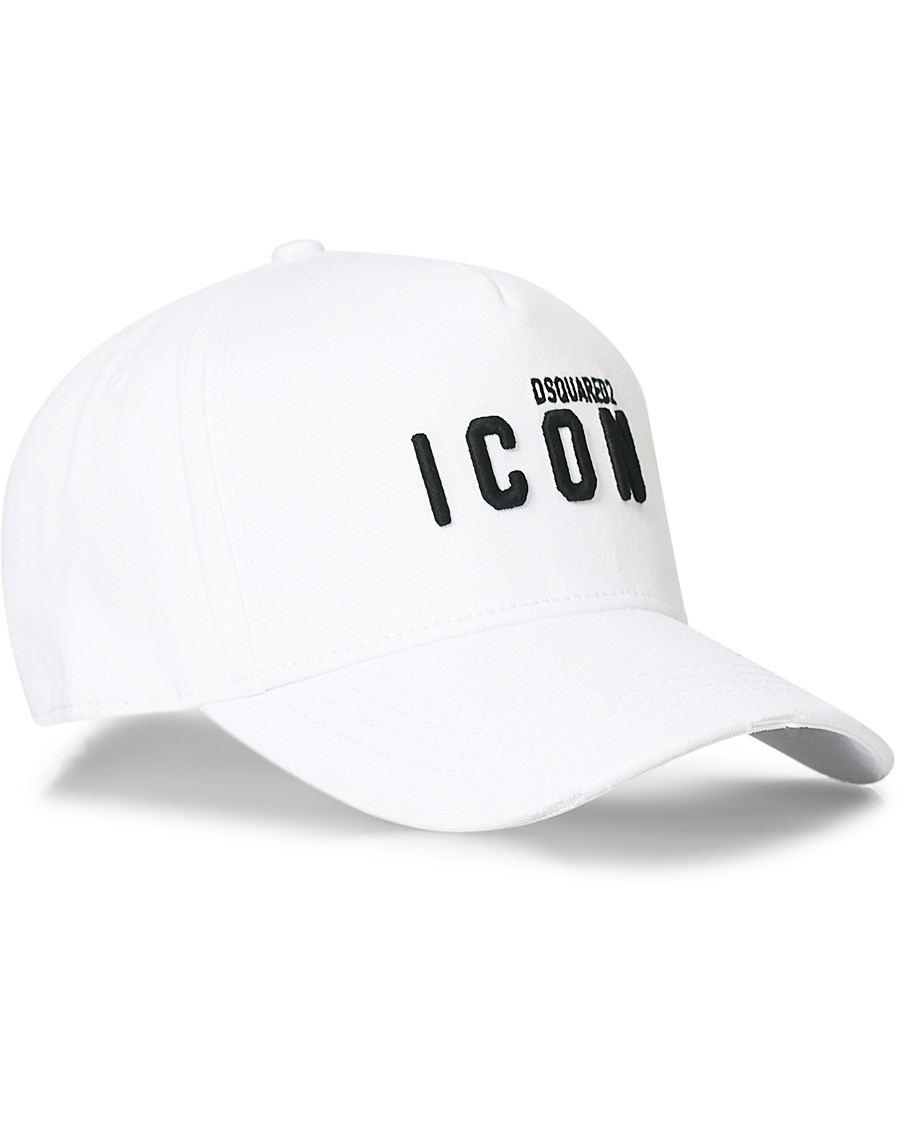 Herr | Dsquared2 Icon Baseball Cap White | Dsquared2 | Icon Baseball Cap White