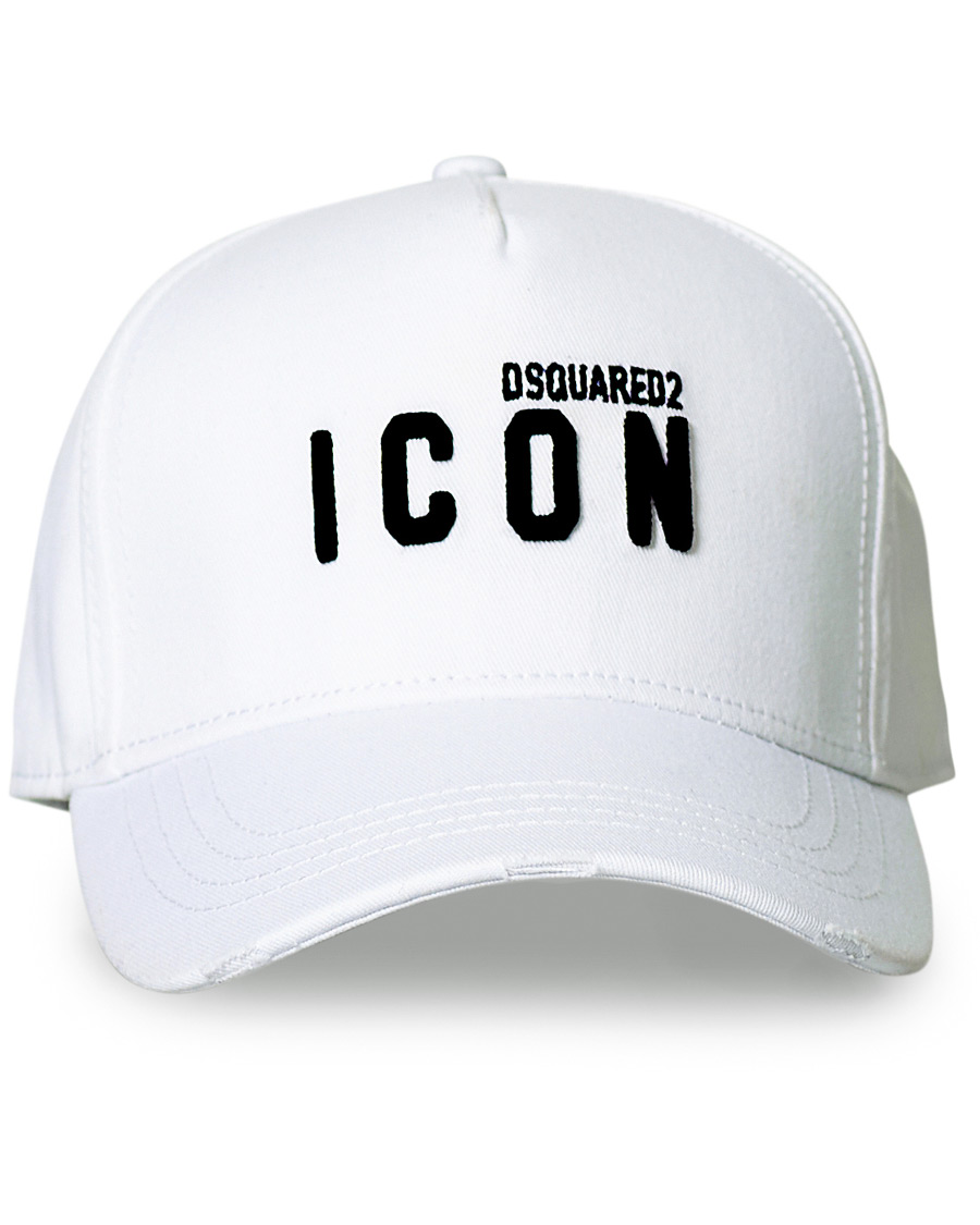 Herr | Dsquared2 Icon Baseball Cap White | Dsquared2 | Icon Baseball Cap White