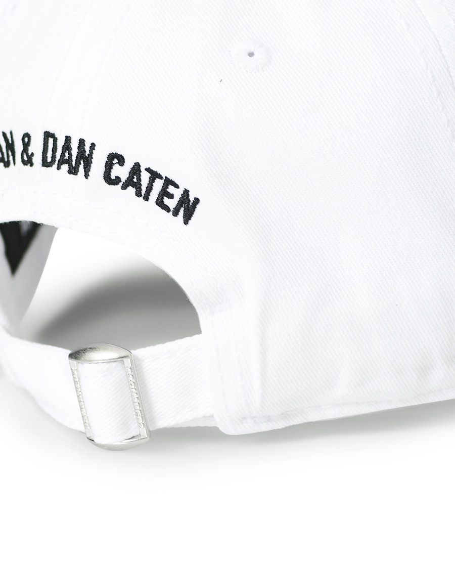 Herr | Dsquared2 Icon Baseball Cap White | Dsquared2 | Icon Baseball Cap White