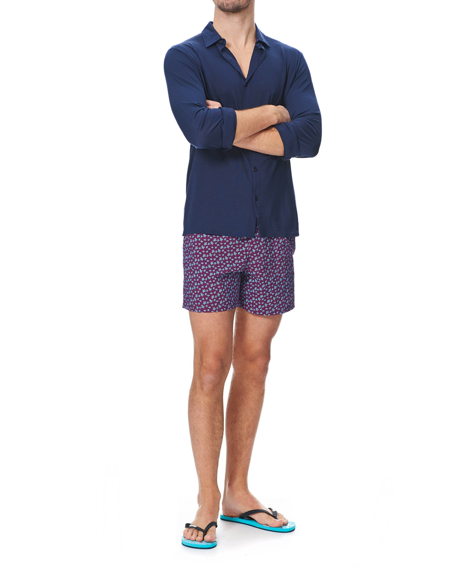 Herr | Badbyxor | Vilebrequin | Moorise Swim Shorts Purple