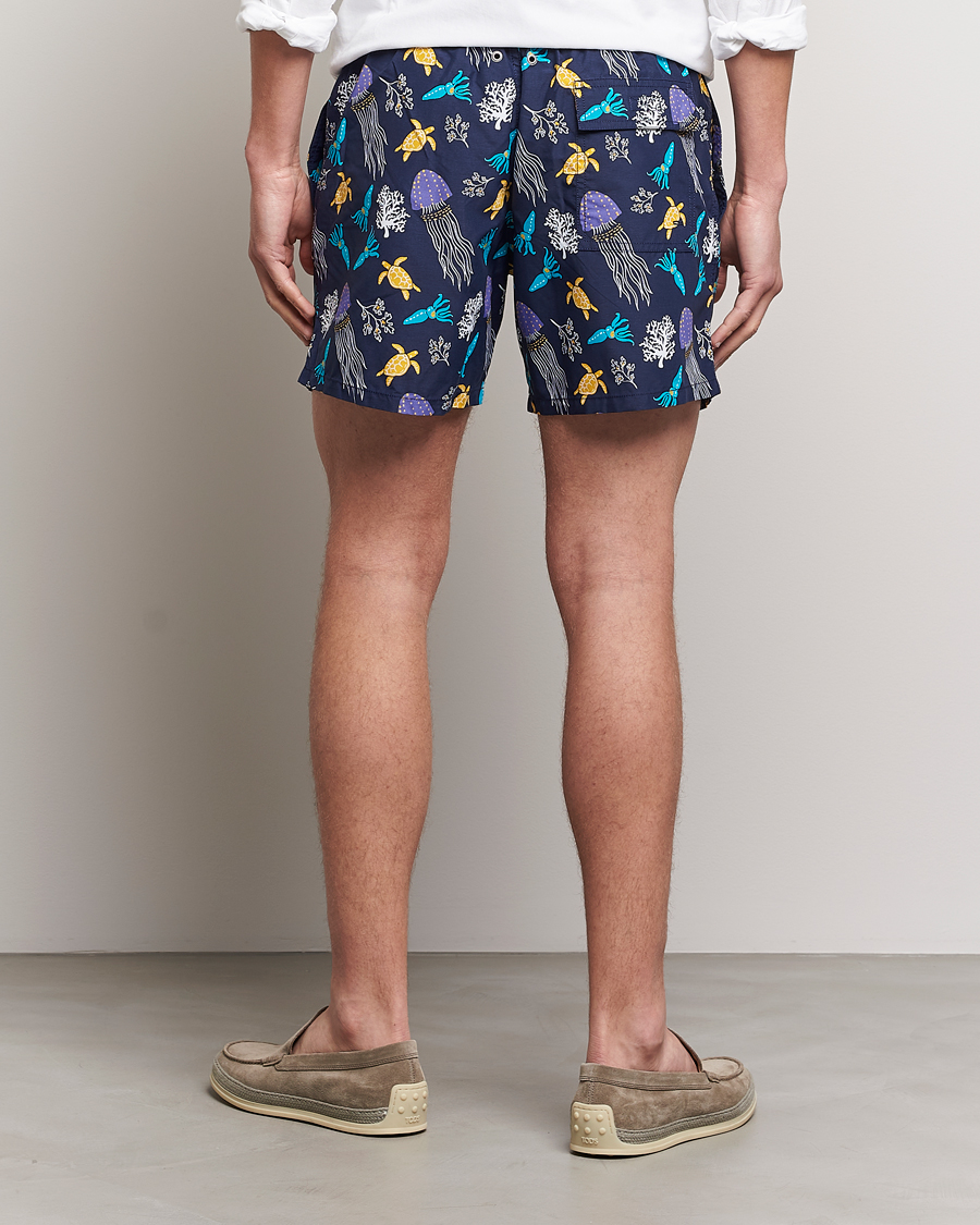 Herr | Badbyxor | Vilebrequin | Moorea Swim Shorts Navy Blue