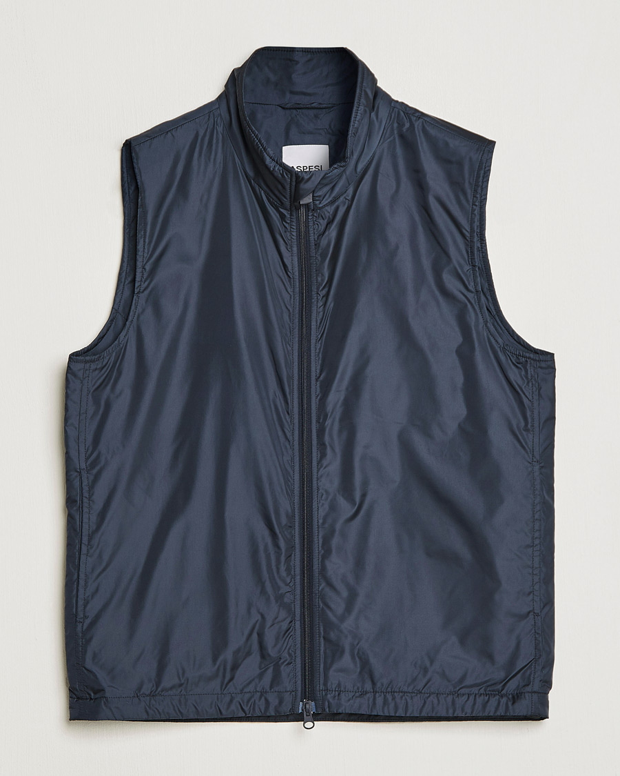 Herr | Västar | Aspesi | Vernes Nylon Gilet Navy