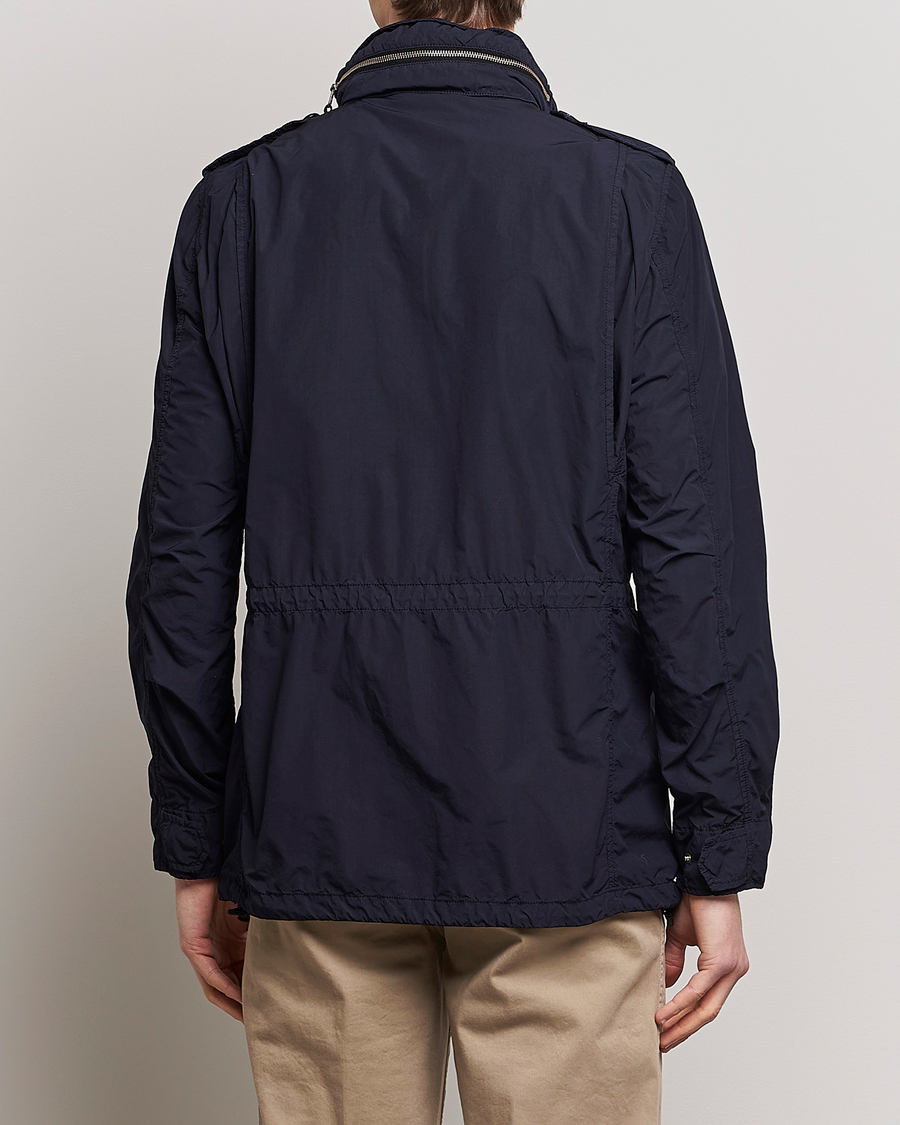 Herr | Jackor | Aspesi | Giubotto Garment Dyed Field Jacket Navy