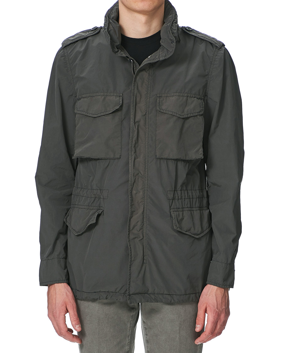 Herr | Jackor | Aspesi | M65 Replica Field Jacket Dark Grey