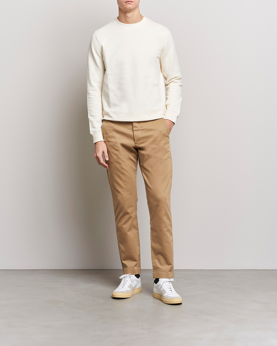 Herr | Byxor | NN07 | Theo Regular Fit Stretch Chinos Khaki