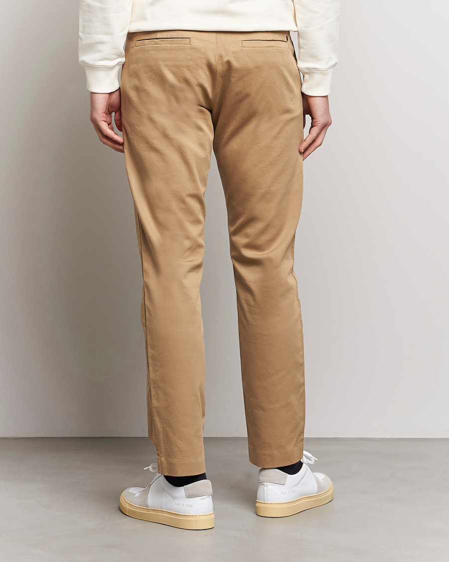Herr | Byxor | NN07 | Theo Regular Fit Stretch Chinos Khaki