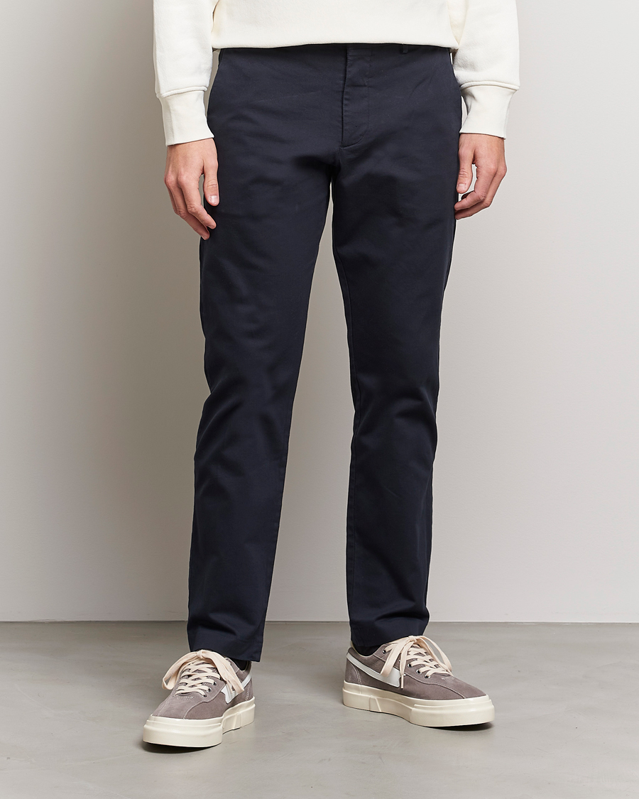 Herr | Business & Beyond | NN07 | Theo Regular Fit Stretch Chinos Navy Blue