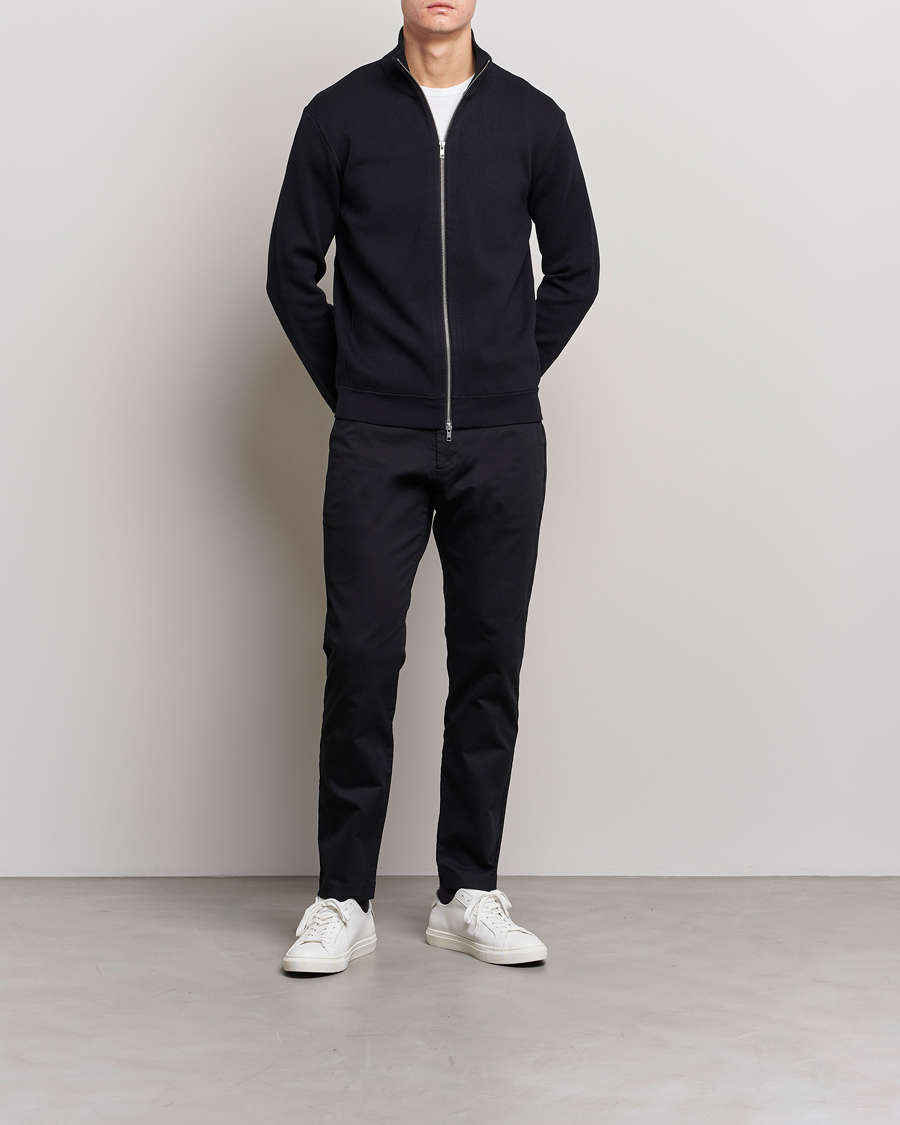 Herr | Byxor | NN07 | Theo Regular Fit Stretch Chinos Black