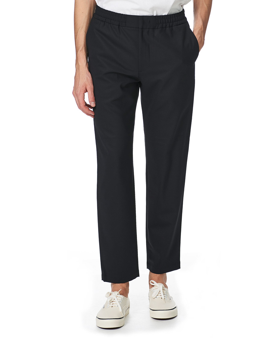 Herr | Byxor | NN07 | Foss Drawstring Trousers Navy