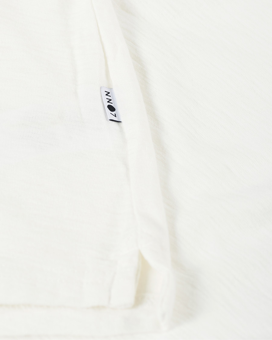 Herr | T-Shirts | NN07 | Aspen Crew Neck Tee Egg White