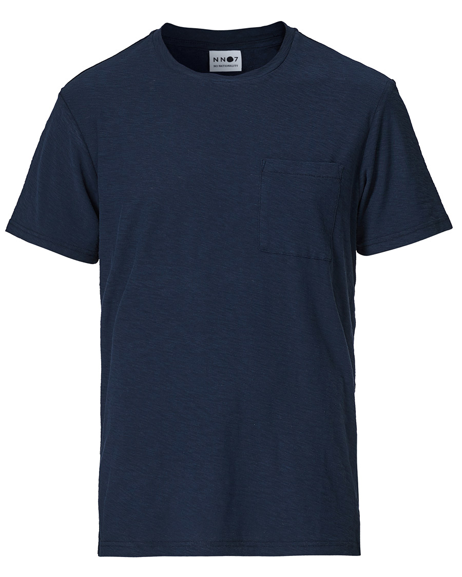 Herr | T-Shirts | NN07 | Aspen Crew Neck Tee True Blue