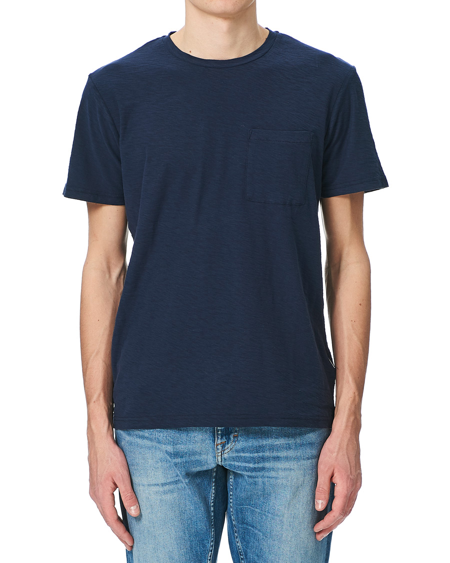 Herr | T-Shirts | NN07 | Aspen Crew Neck Tee True Blue