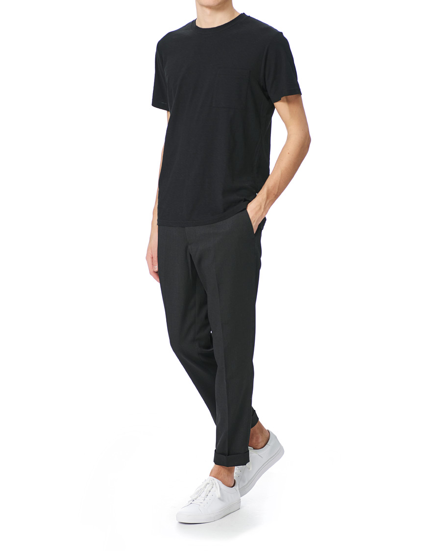 Herr | T-Shirts | NN07 | Aspen Crew Neck Tee Black