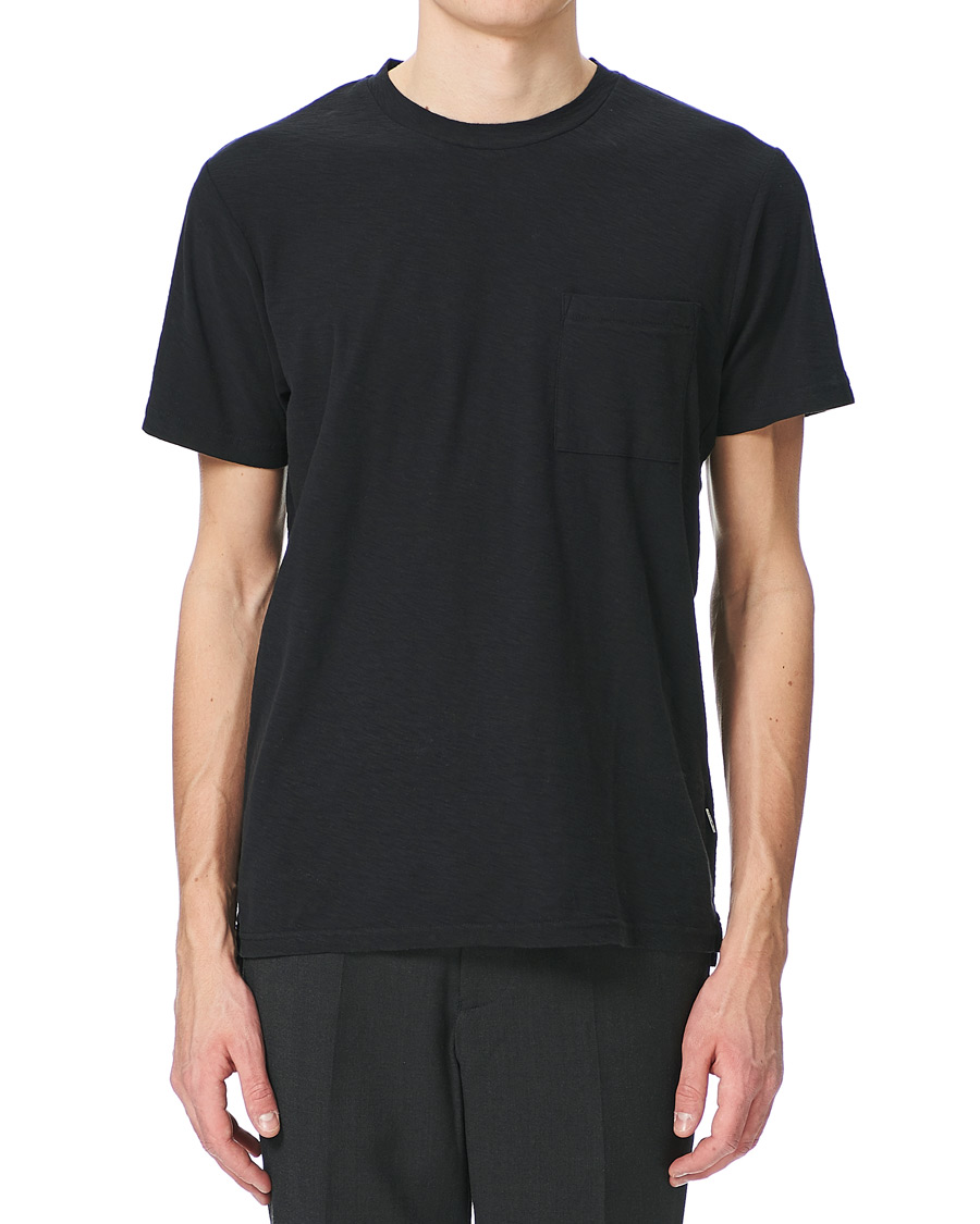 Herr | T-Shirts | NN07 | Aspen Crew Neck Tee Black