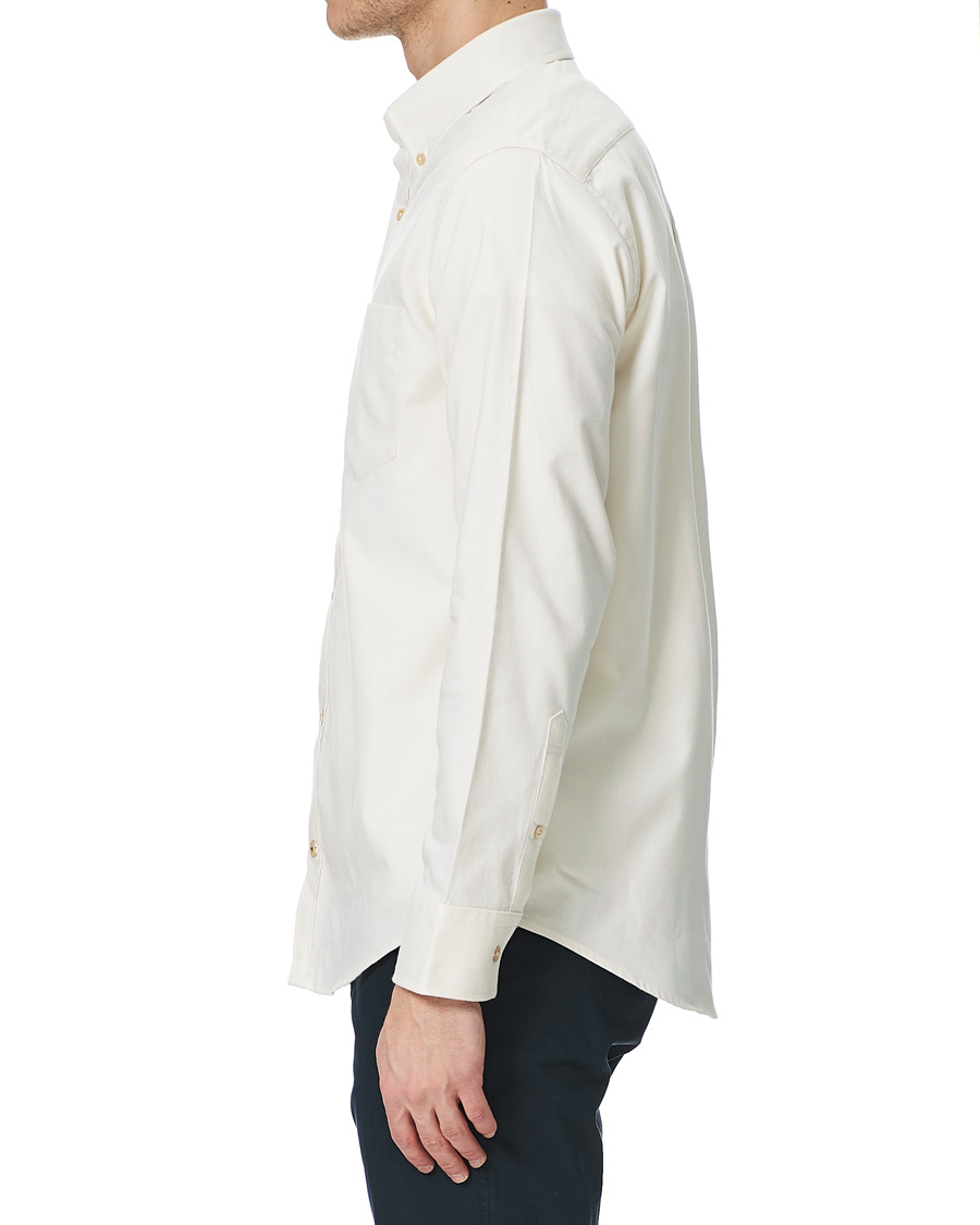 Herr | Skjortor | NN07 | Levon Oxford/Cashmere Shirt Egg White