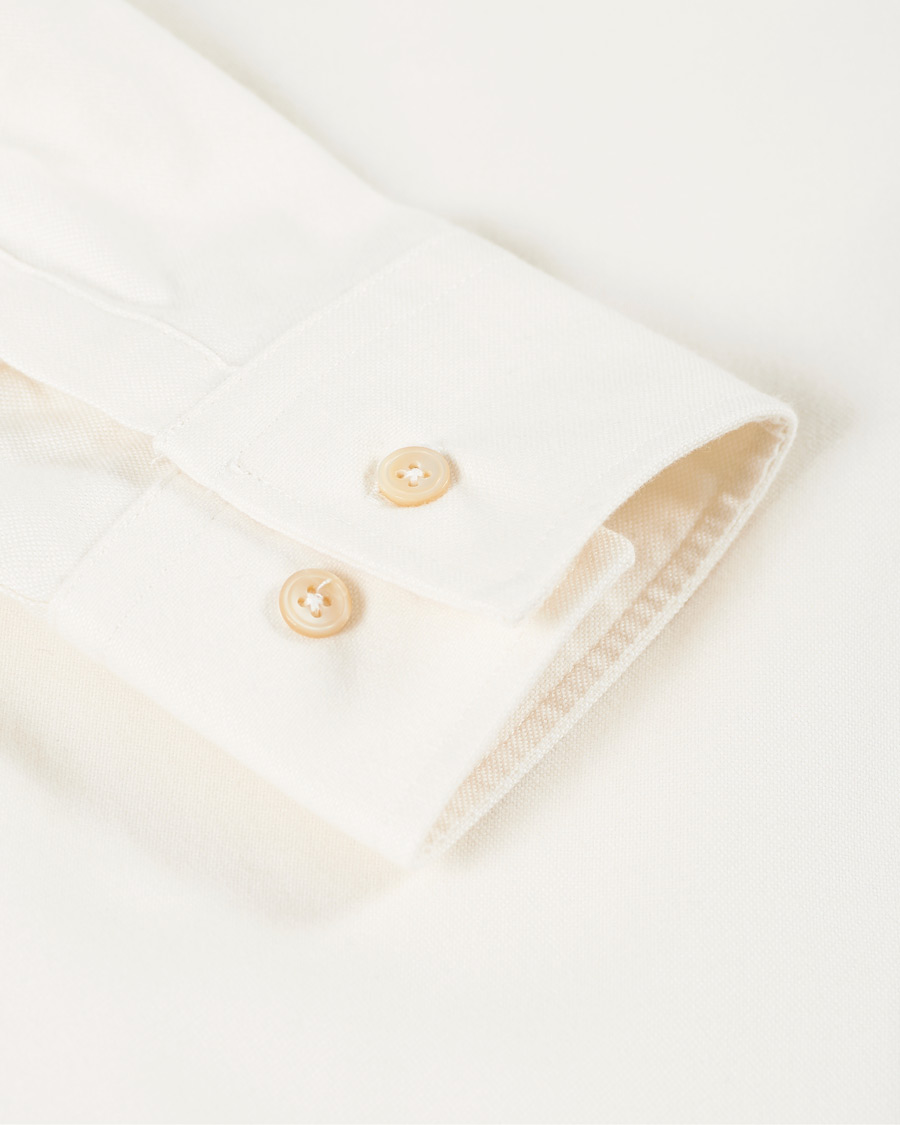 Herr | Skjortor | NN07 | Levon Oxford/Cashmere Shirt Egg White
