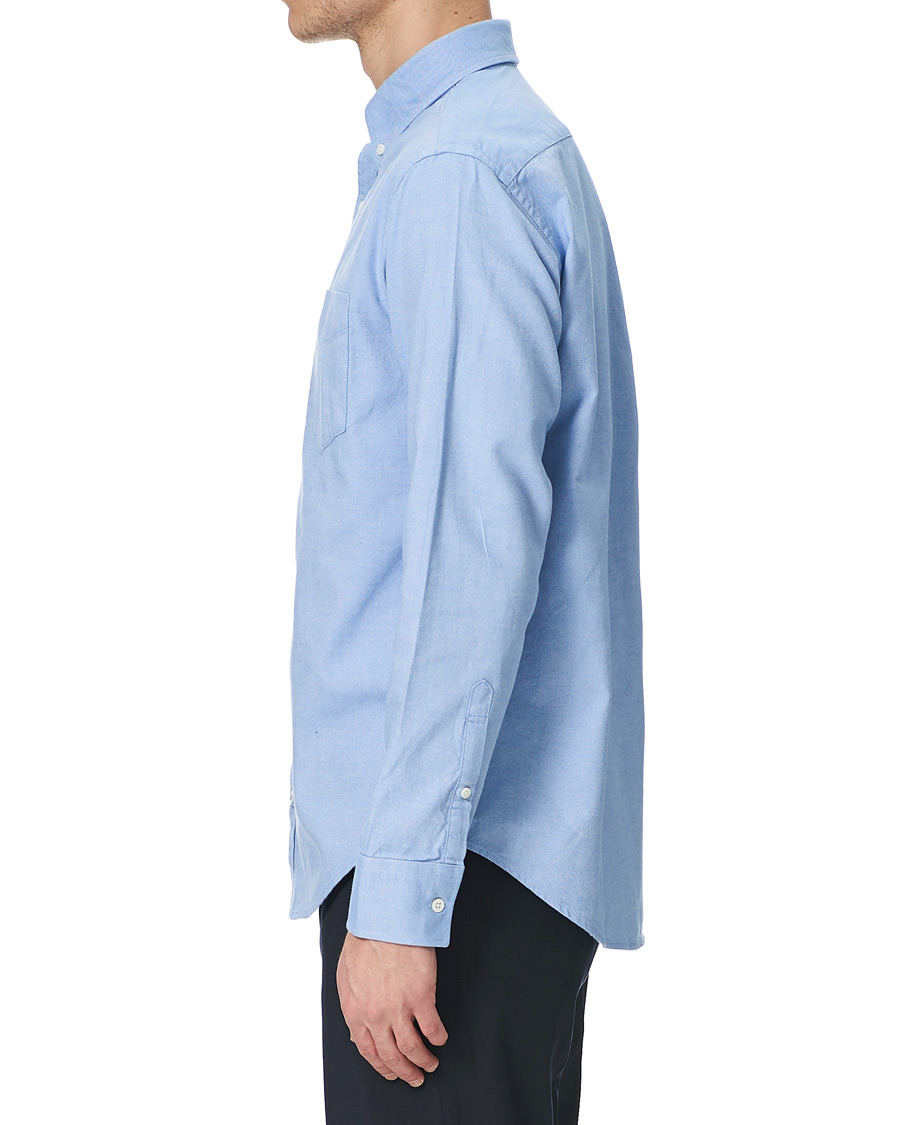 Herr | Skjortor | NN07 | Levon Oxford/Cashmere Shirt Light Blue