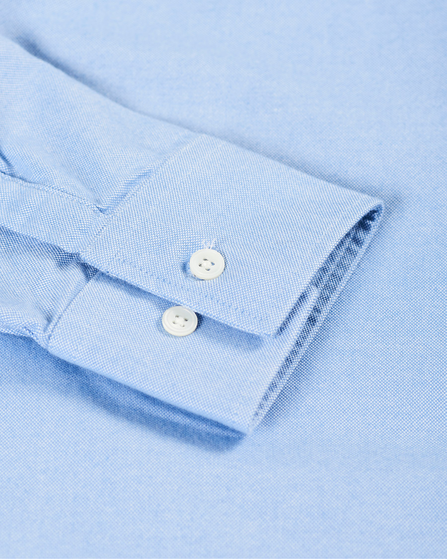 Herr | Skjortor | NN07 | Levon Oxford/Cashmere Shirt Light Blue
