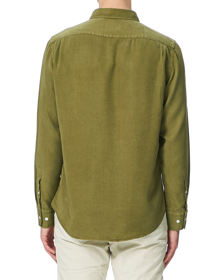 Herr | Skjortor | NN07 | Manza Tencel Shirt Green