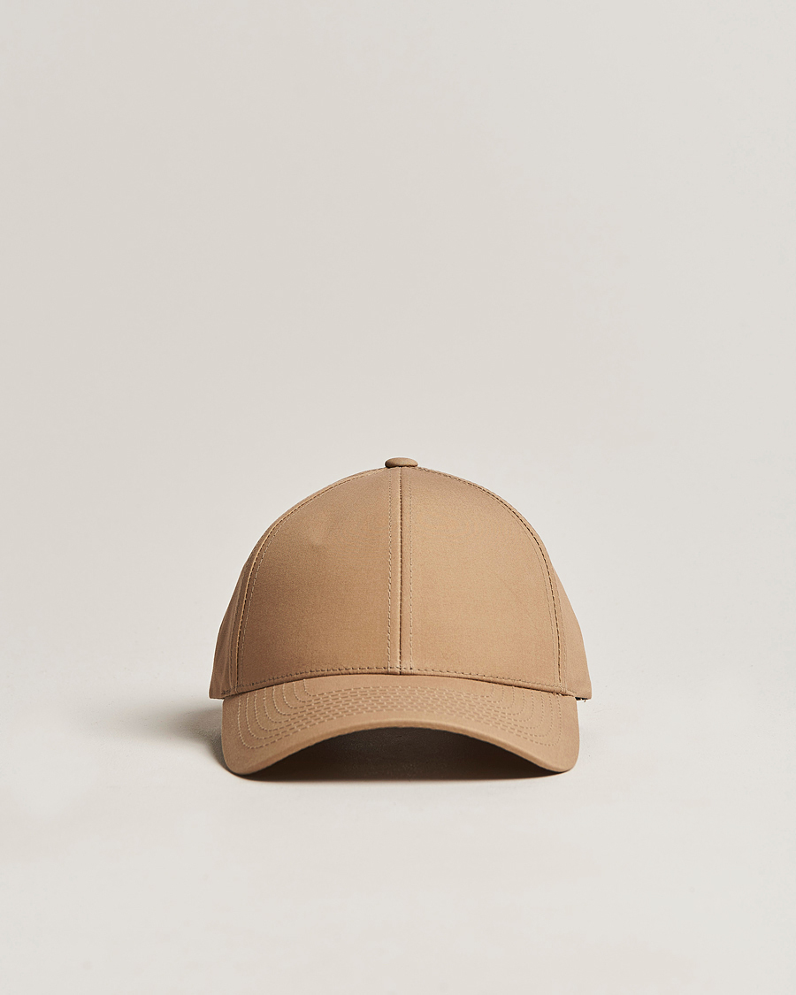 Herr | Hattar & kepsar | Varsity Headwear | Cotton Baseball Cap Sand Beige