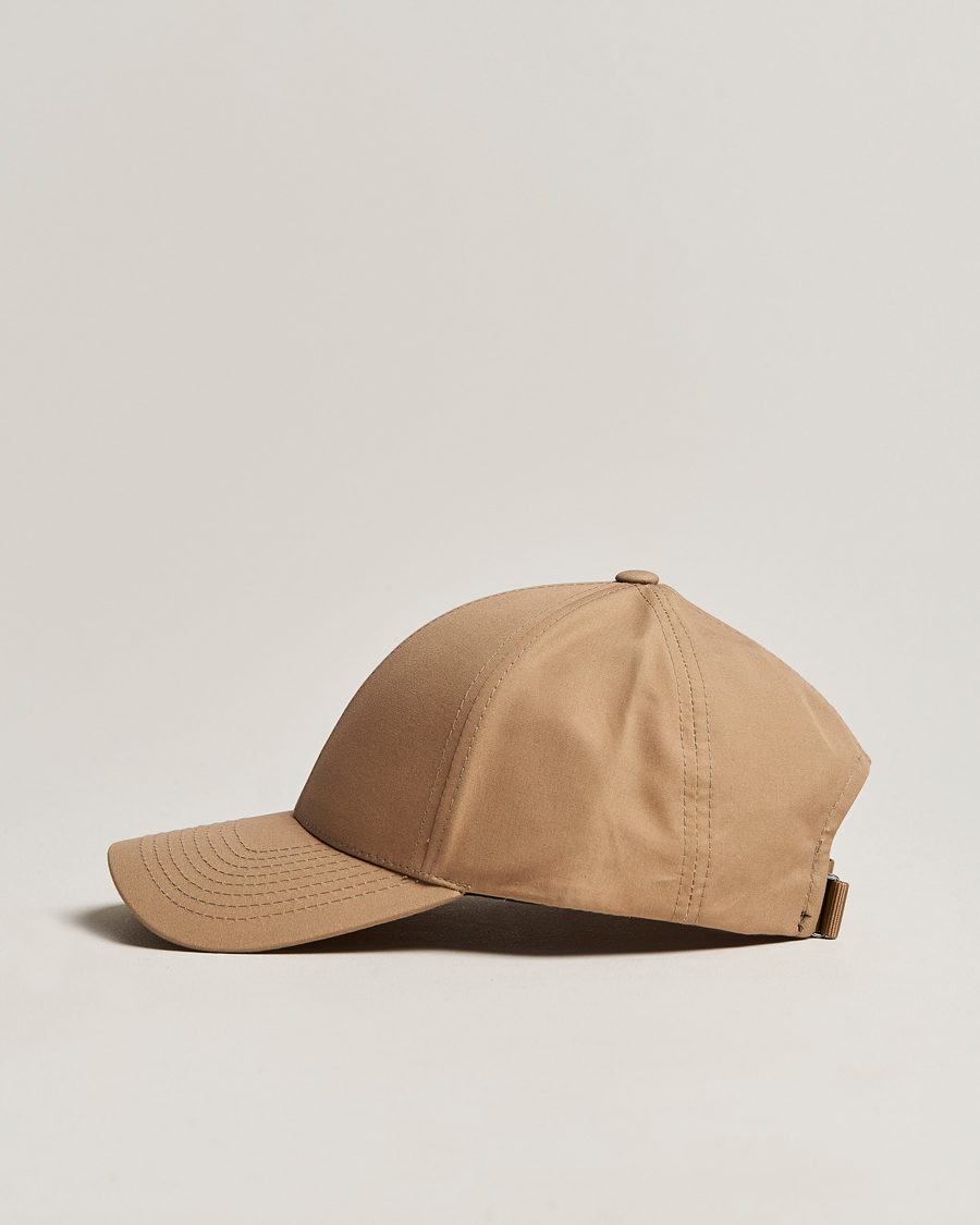 Herr | Hattar & kepsar | Varsity Headwear | Cotton Baseball Cap Sand Beige