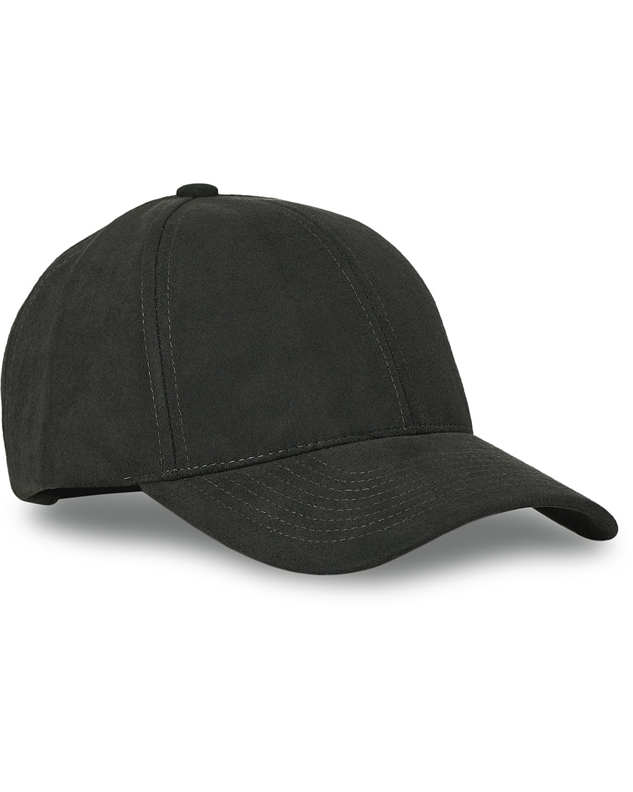 Herr | Keps | Varsity Headwear | Alcantara Baseball Cap Anthracite Grey