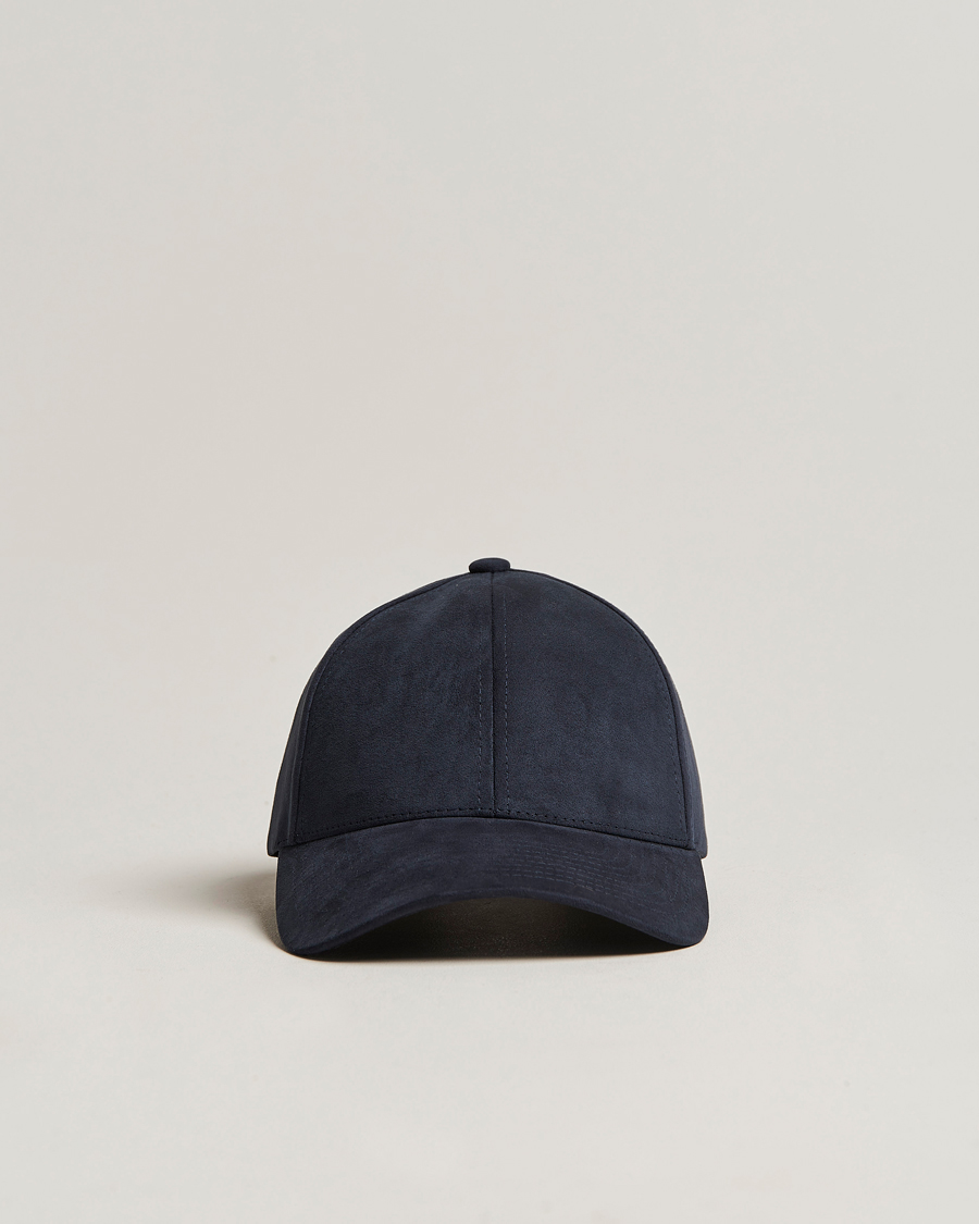 Herr | Varsity Headwear Alcantara Baseball Cap Space Blue | Varsity Headwear | Alcantara Baseball Cap Space Blue