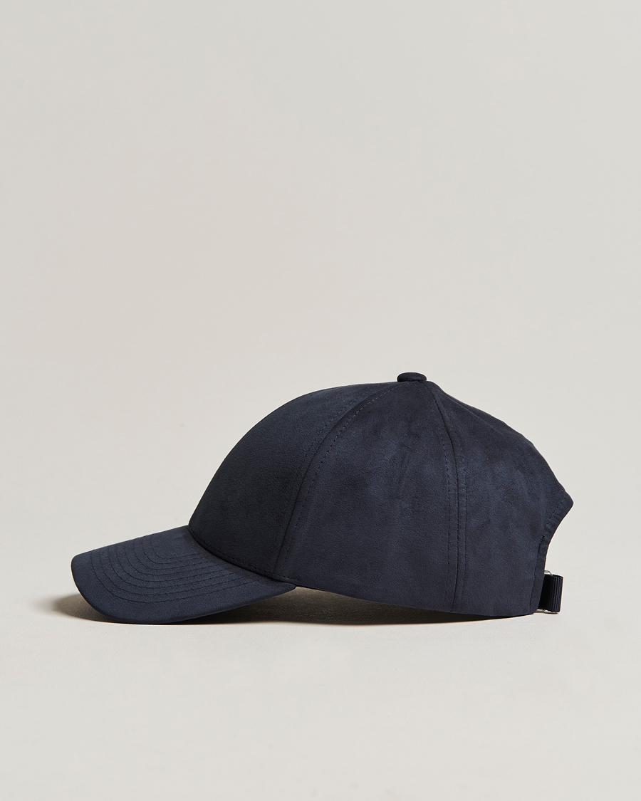 Herr | Varsity Headwear Alcantara Baseball Cap Space Blue | Varsity Headwear | Alcantara Baseball Cap Space Blue